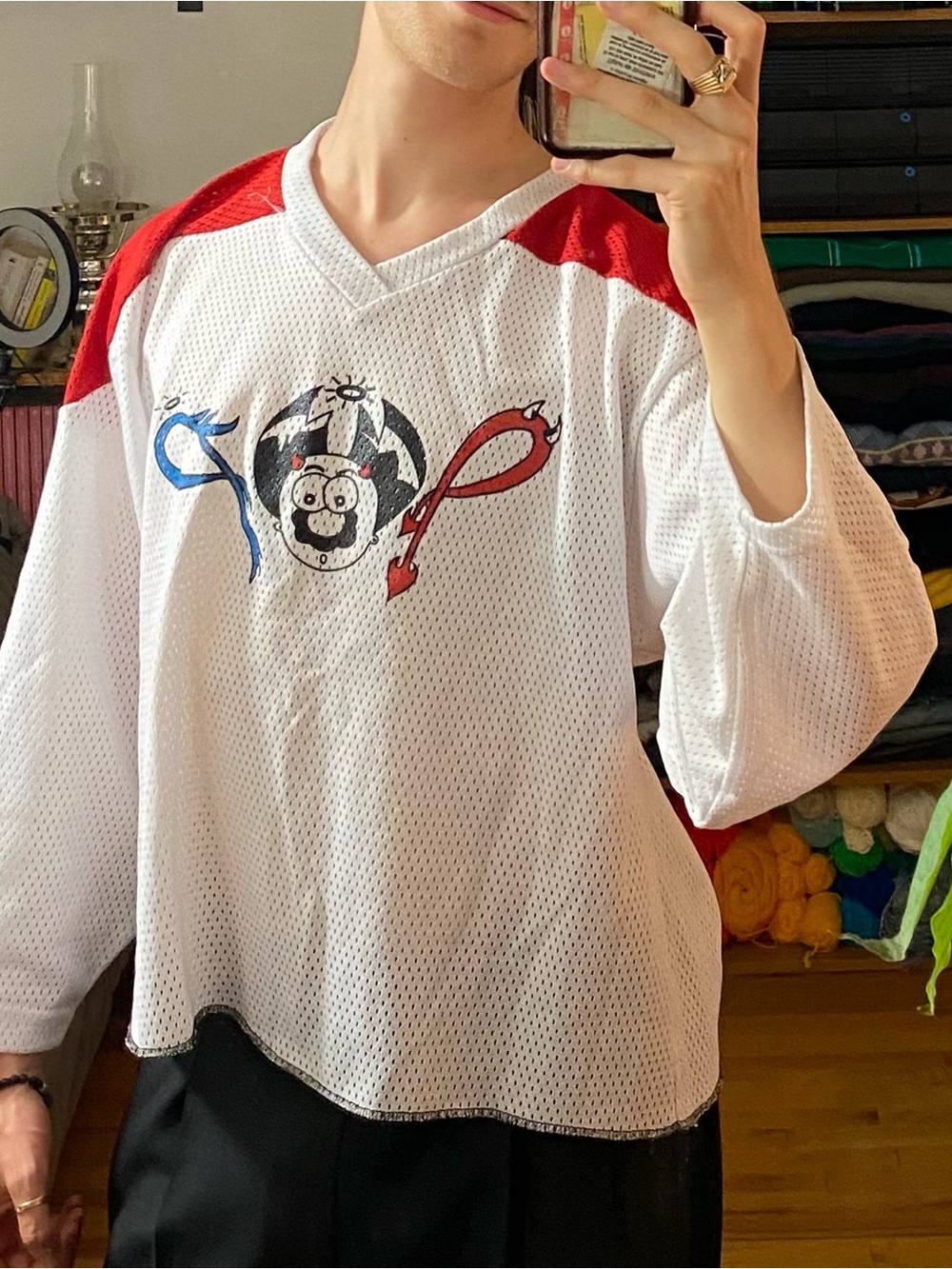 Vintage Hockey Style Jersey